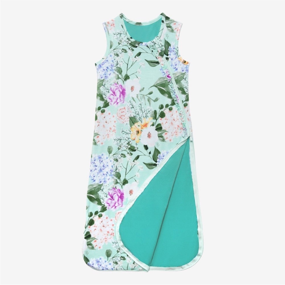 POSH PEANUT 18-36 months NWT Sleep
Sack, 2.5 TOG, "Erin” (mint floral)